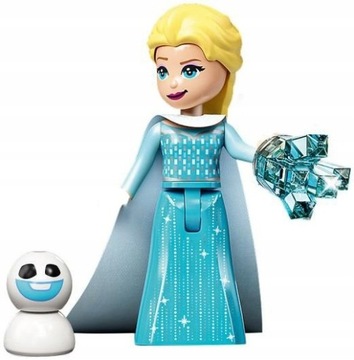 ELSA FROZEN KRAINA LODU FIGURKA MODEL DO LEGO DISNEY 660006