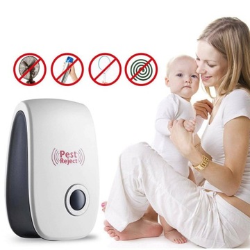 ULTRADŹWIĘKOWY ODSTRASZACZ NA PAJĄKI SZKODNIK 4SZT