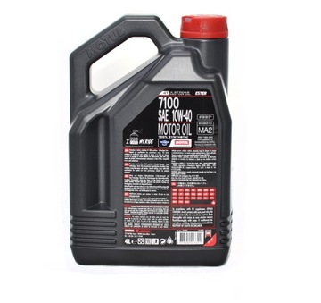 Olej silnikowy MOTUL 7100 10W40 4L +filtr oleju KN