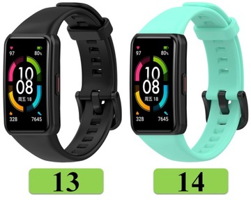 РЕМЕНЬ ДЛЯ HUAWEI BAND 6 HONOR BAND 6 ЦВЕТОВ