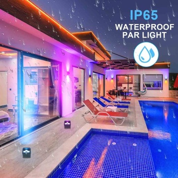 4 IN 1 LED OŚWIETLENIE SCENICZNE LED -3 * 10W