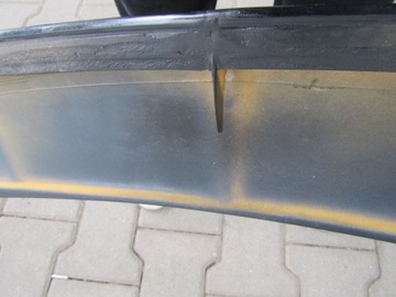 Спойлер на передний бампер Opel Zafira B 2 08- Лифт OPC