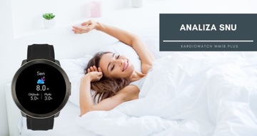 Умные часы WM18 черные кожаные Watchmark