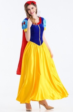 STRÓJ KOSTIUM KRÓLEWNA ŚNIEŻKA COSPLAY 158/164