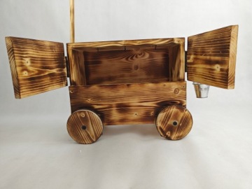 Мобильная конюшня для хобби-лошадей Art of Mind — крытая повозка, повозка с двумя лошадьми