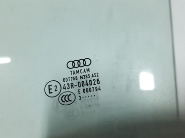 AUDI A5 8T 13R COUPE SKLO (OKNO) DVEŘE LEVÝ