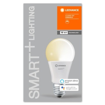 Светодиодная лампа E27 9Вт 2700K DIM SMART+ WiFi LEDVANCE