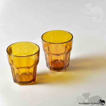 SZKLANKA Z POLIWĘGLANU poliwęglan nietłukąca BRĄZOWA BRĄZ 250ml 0,25L