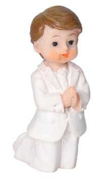 FIGURKA OZDOBA NA KOMUNIĘ CHŁOPIEC