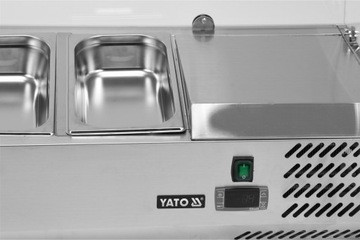 ВИТРИНА ДЛЯ ХОЛОДИЛЬНИКА INOX, КРЫШКА 9 x GN 1/3