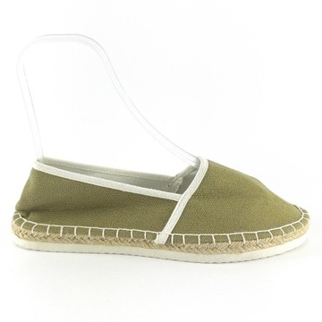 M18089 LA5 ZIELONE ESPADRYLE 37