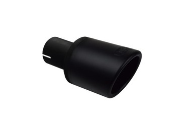 KOŃCÓWKA WYDECHU TŁUMIK ULTER 90mm na 50mm CZARNA