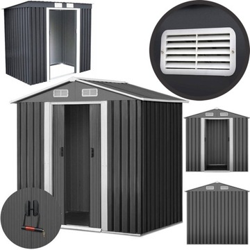 ДОМ ДЛЯ ИНСТРУМЕНТОВ, САДОВОЕ ХРАНЕНИЕ 2x2,6x1,9м БАСС
