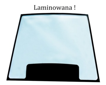 SZYBA PRZEDNIA GÓRNA JCB 3CX LAMINOWANA 827/30565
