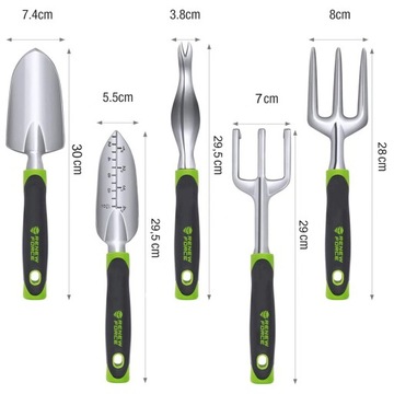 Садовый набор 5в1 Лопата + Сад + Грабли + Мотыга + Когти КАЧЕСТВО