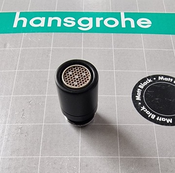 HANSGROHE Złącze kulowe 97362670 + perlator czarny
