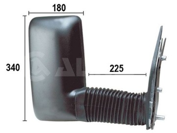 ALKAR 9220977 ZRCÁTKO VNĚJŠÍ