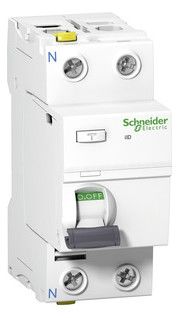 Schneider A9Z21240 FI circuit breaker iID 2p 40A 3