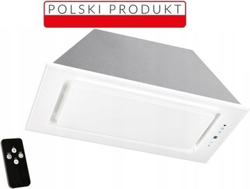 Okap Toflesz Linea Glass Biały 60cm. LED + pilot