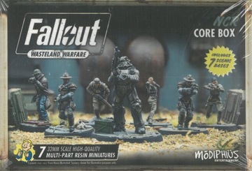 Коробка с миниатюрами ядра NCR Modiphius Entertainment Fallout Wasteland Warfare,