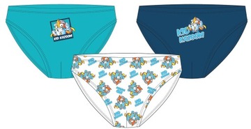 Majtki slipy chłopięce SUPER ZINGS 104/110 3-PACK