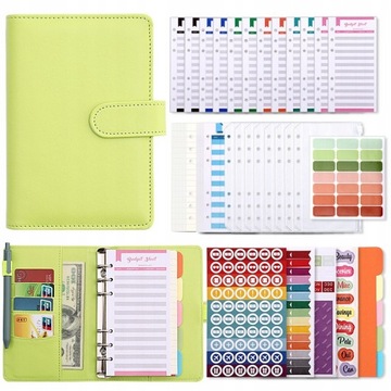 Блокнот Budget Binder A6 с прозрачным кольцом на кольце