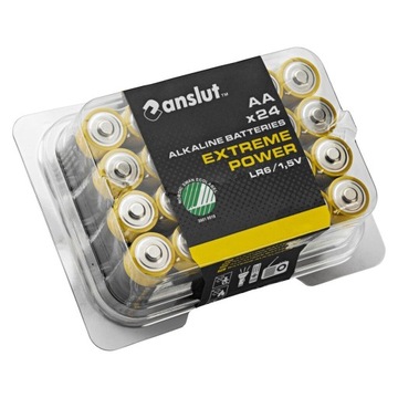 Bateria alkaliczna ANSLUT AA (LR6) 24 szt.