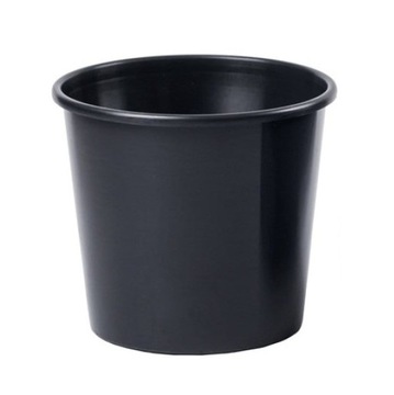 Pojemnik na kwiaty cięte 5L czarny WIADRO fi 23cm