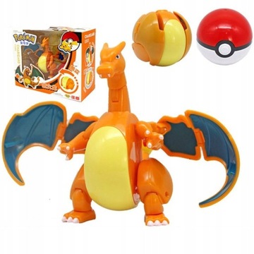 Pokeball Clip Składana figurka Pokemon Charizard