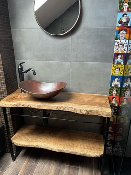 Szafka pod umywalkę do łazienki KONSOLA LOFT 90x43