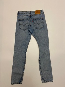 LEVIS STRAUSS 512 MĘSKIE SPODNIE JEANSY ROZMIAR W29 L30