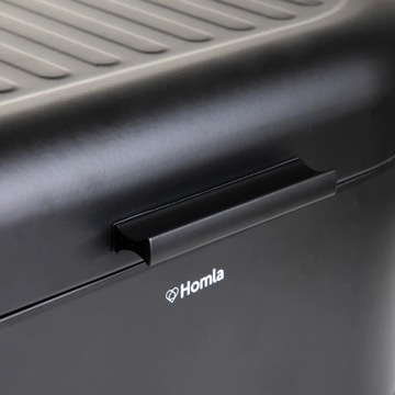 Хлебница ENIZE черный 33x18x15 см HOMLA