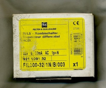 FIL300-32/1N/B/003 остаточный разряд