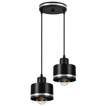 LAMPA WISZĄCA SUFITOWA ŻYRANDOL PLAFON LED PASKI