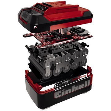 Электрические ножницы Einhell GC-CH 18/50 Li 18V 50 см + аккумулятор 5,2 Ач + зарядное устройство