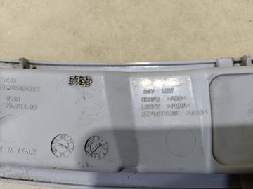 LAMPA OBRYSOWA DACH LEWA BIAŁA IVECO STRALIS 10-