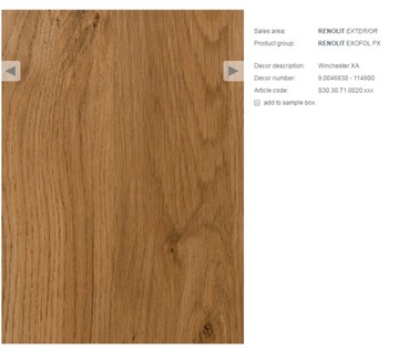 FOLIA OKLEINA DREWNOPODOBNA WINCHESTER