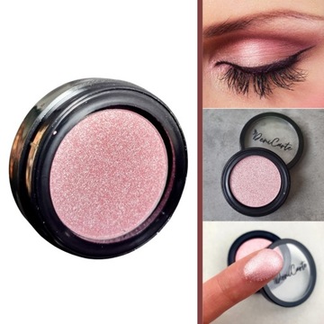 CIENIE CIEŃ DO POWIEK PERŁOWY JASNY RÓŻ POŁYSK POJEDYNCZY DO MAKIJAŻU OCZU