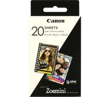 Wkład do aparatu Canon ZP-2030 do Zoemini 20 sztuk