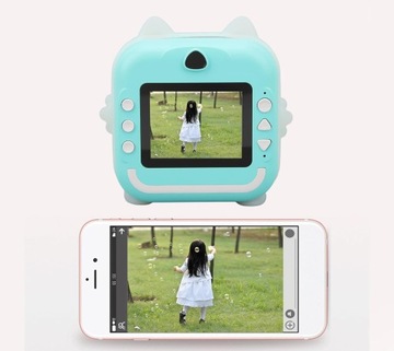 МИНИ-ТЕРМОПРИНТЕР DRUKUŚ 2.0 КАМЕРА МГНОВЕННОЙ РАБОТЫ + 8 РОЛИКОВ