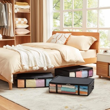 Сумка-органайзер для хранения одежды, одеял, одеял, гардеробных коробок под кроватью.