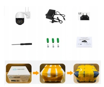 BEZPRZEWODOWA KAMERA OBROTOWA ZEWNĘTRZNA WIFI IP – SYSTEM MONITORINGU