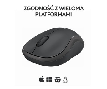 MYSZ BEZPRZEWODOWA LOGITECH M240 SILENT BLUETOOTH GRAPHITE