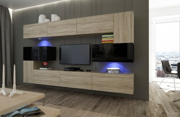Meblościanka pokój salon meble ALBANIA N3 1A