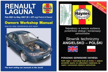 Renault Laguna (2001-2007) instrukcja napraw Haynes +GRATIS 24h