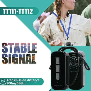 Беспроводная туристическая система Retekess TT112