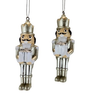 ZAWIESZKA ŻOŁNIERZ DZIADEK DO ORZECHÓW 2SZT