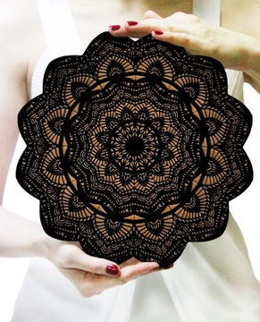 Podkładka Duża 24cm Chroń Stół Mandala Szczęście