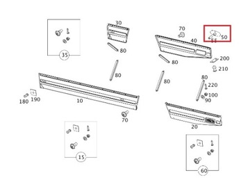MERCEDES SPRINTER 906 907 SVĚTLO KONTURA POZIČNÍ PŘEDNÍ OE