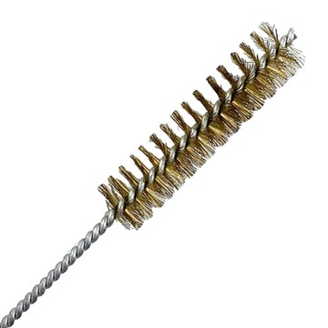 Szczotka do czyszczenia rur z włosia mosiężnego Elastyczna szczotka metalowa druciana do 25 cm x 2,5 cm